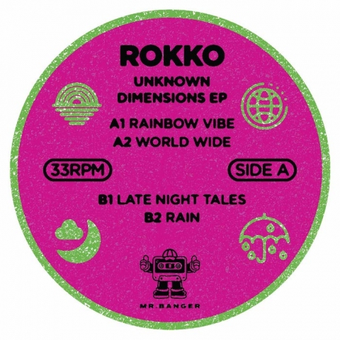 ( MR.B 006 ) ROKKO - Unknown Dimensions EP ( 12" ) Mr.Banger